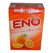 Eno Fruit Salt - Orange Flavor, 5 Gm Carton (Pack Of 30)