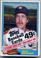 1981 TOPPS BASEBALL CELLO PACK - 1 PACK OF 28 CARDS