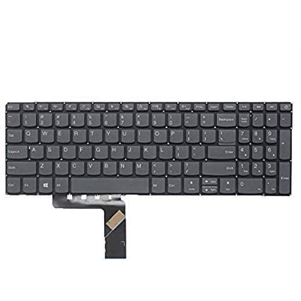 Wefly Laptop Keyboard Compatible for Lenovo IdeaPad 320-15, 320-15IKB, 320-15ABR Grey (US Layout)