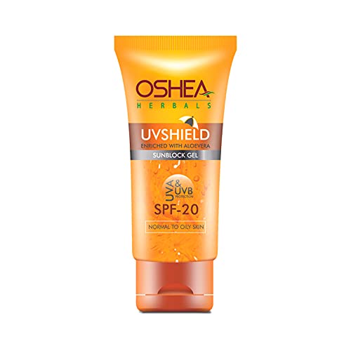 Oshea Herbals UVShield Sun Block Gel SPF 20 , 120 Gram