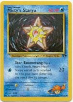 Mistys Staryu - Gym Challenge - 92 [Toy]