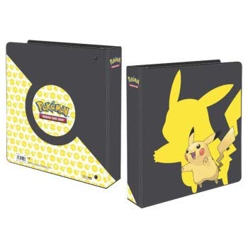 Ultra Pro Pokemon 2019 Pikachu 3-Ring Binder with 25 Platinum 9-Pocket Pages