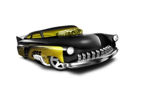 Hot Wheels - '49 Drag Merc (Black W/green sides) - HW Performance '12 - 2/10 ~ 142/247 [Scale 1:64]