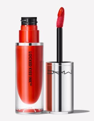 MAC Locked Kiss Ink 24HR Lipcolour Lipstick - 81 Gutsy (tomato red) - .14 fl oz / 4 mL