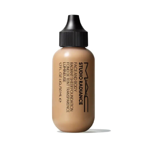 M.A.C Cosmetics Studio Radiance Face and Body Radiant Sheer Foundation - C3 (Medium Beige) - 1.7 fl oz / 50 mL