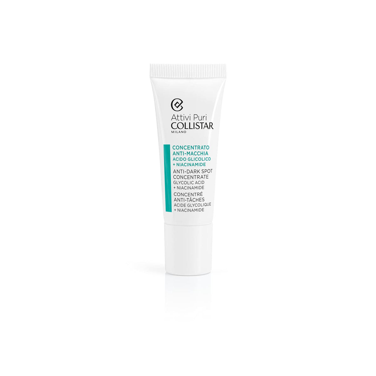 Collistar Anti-Dark Spot Concentrate whit Glycolic Acid + Niacinamide 25 ml, 0.8 Fl Oz, Made in Italy [italian import]