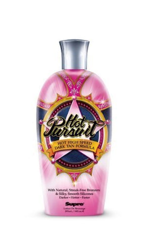 2010 Supre Hot Pursuit Hot High Speed Dark Tan Formula Tanning Lotion 10 oz