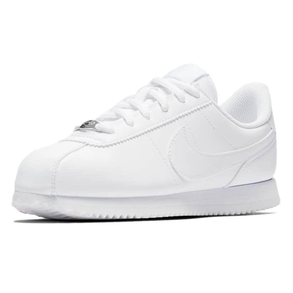 Nike Cortez Basic SL (Big Kid) White/White/White