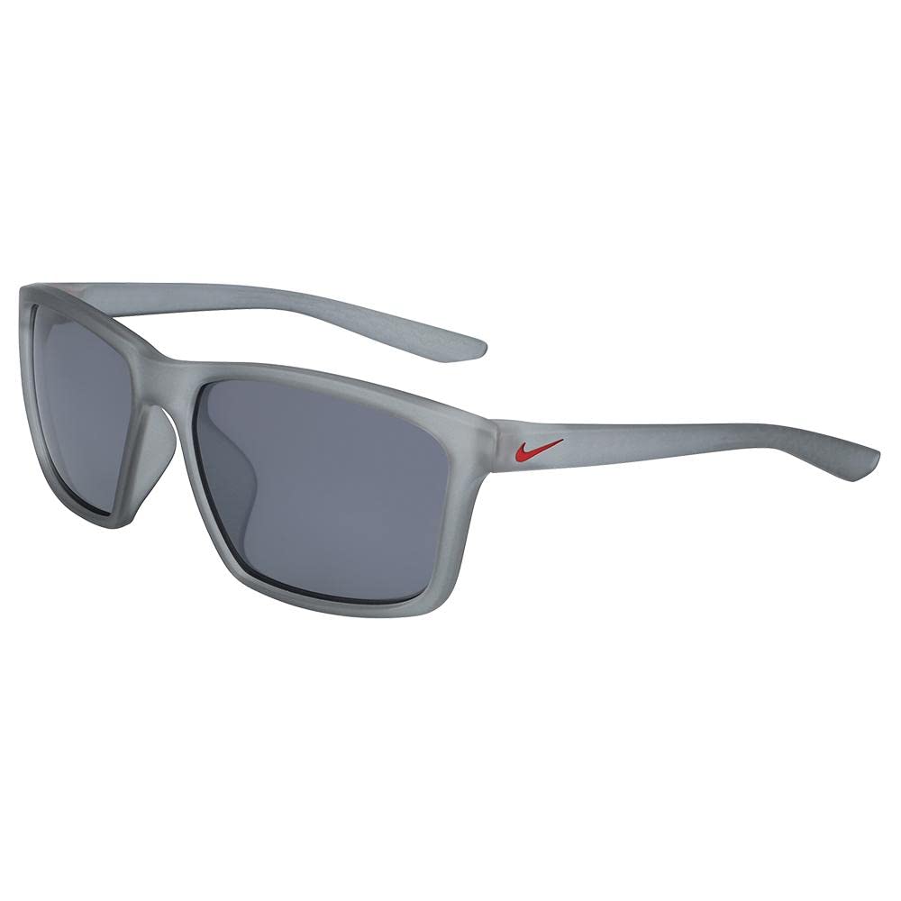 Nike CW4645-012 Valiant Sunglasses Matte Wolf Gray Frame Color, Grey with Silver Mirror Lens Tint