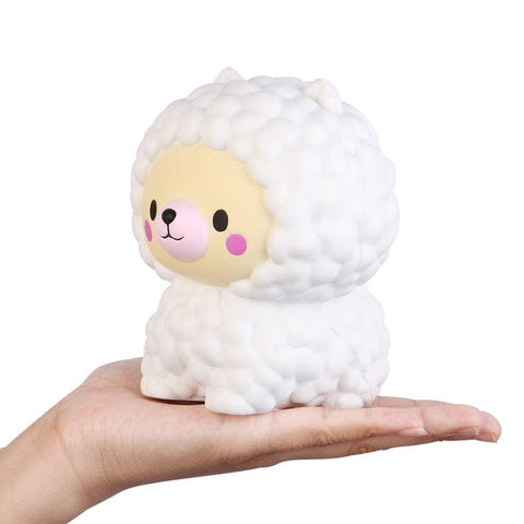 Anboor 5.1 Inches Squishies Sheep Bear Jumbo Kawaii Soft Slow Rising Scented Animal Squishies Stress Relief Kid Toys Children's Day