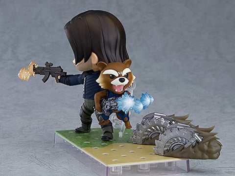 Avengers: Infinity War: Winter Soldier Infinity Edition (Deluxe Version) Nendoroid Action Figure, Multicolor