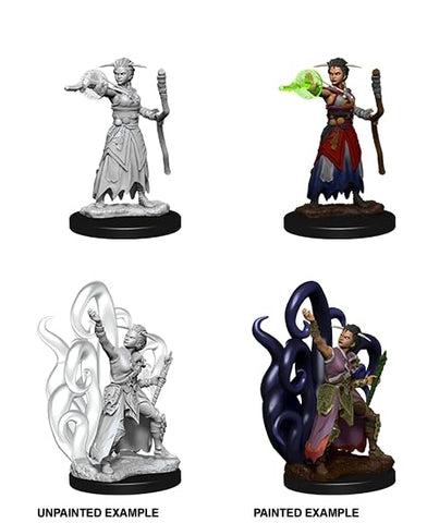 Nolzurs Marvelous Miniatures Wizkids - D&D Female Human Warlock - WZK73837