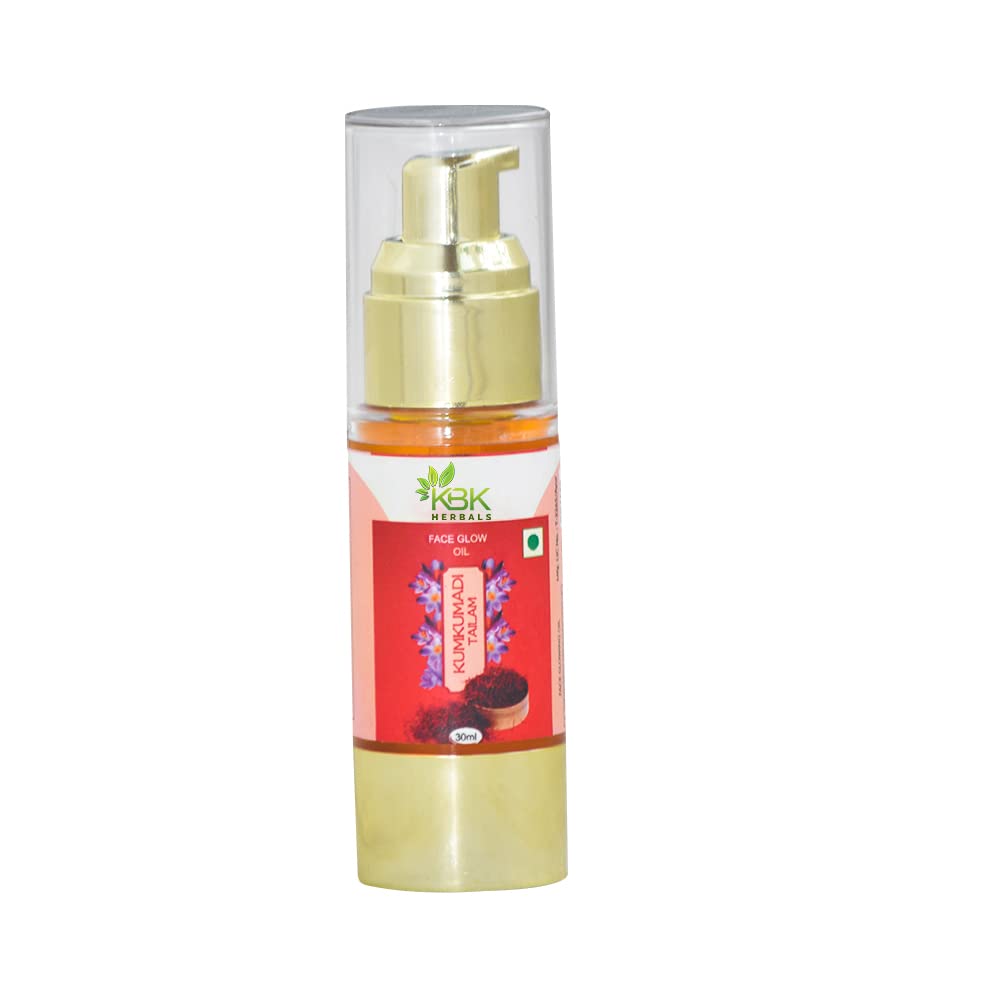 Kumkumadi Tailam Face Glow Oil For Glowing Skin Blend, Anti Ageing and Pigmentation