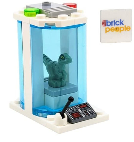 LEGO Jurassic World Dinosaur: Baby Raptor with Incubator Labratory