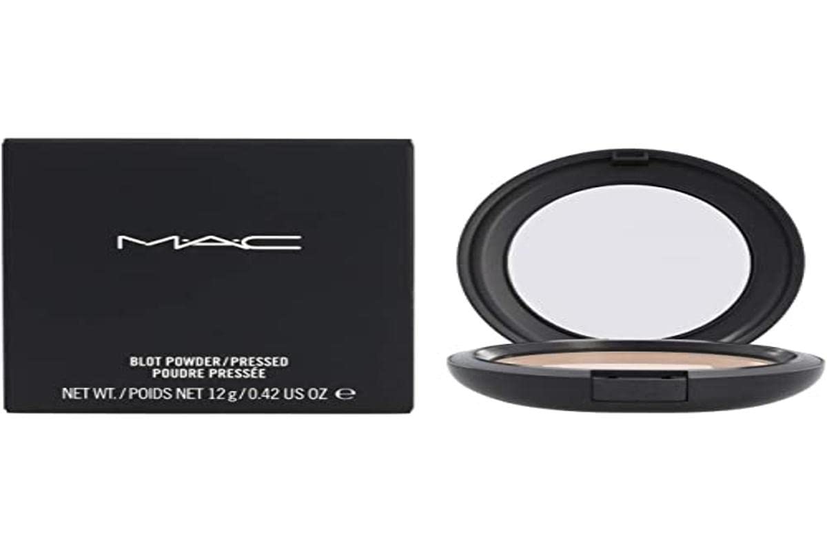 M.A.C Cosmetics Blot Pressed Powder, Medium Dark, 0.42 Ounce