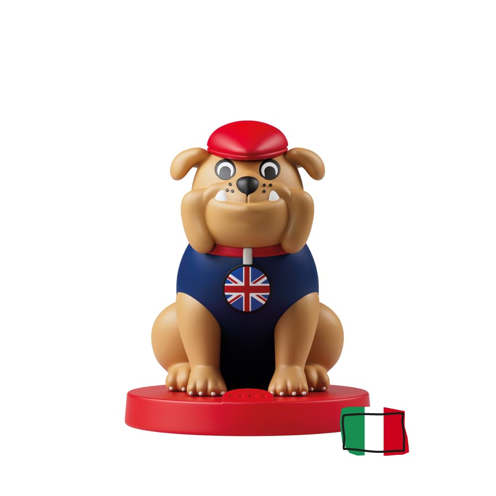 FABA Sound Character - Happy English - Music, Songs and Sounds - Educational Content Toy - Italian Version, Boys and Girls of All Ages