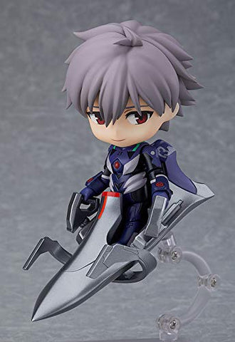 Good Smile Rebuild of Evangelion: Kaworu Nagisa (Plugsuit Version) Nendoroid Action Figure, Multicolor