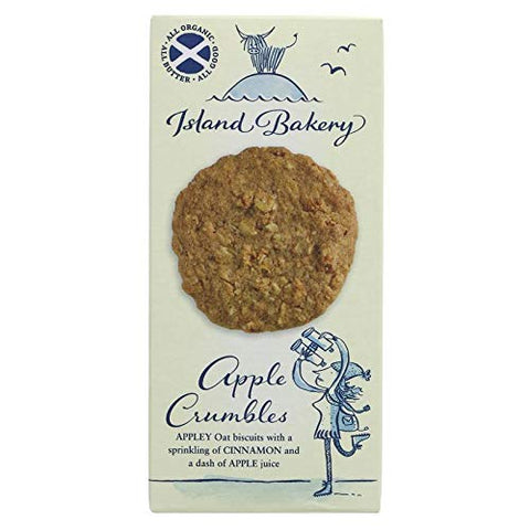 Island Bakery Organics | Apple Crumbles Organic Biscuit | 2 x 125g