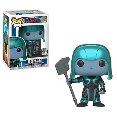 Marvel: Captain Marvel - Ronan the Accuser Funko Pop! Specialty Series Exclusive Vinyl Figure (Includes Compatible Pop Box Protector Case)