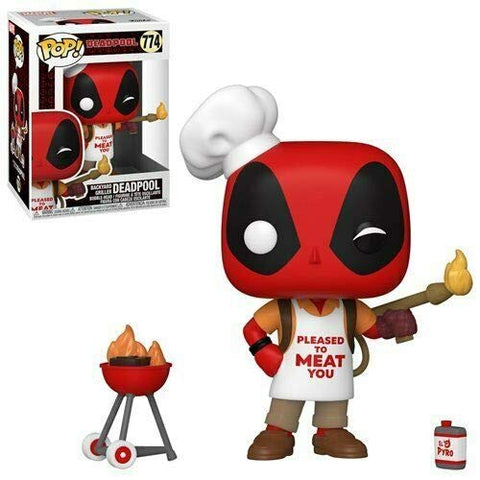 Backyard Griller Deadpool Pop #774 Pop Marvel Deadpool Vinyl Figure (Bundled with EcoTek Protector to Protect Display Box)