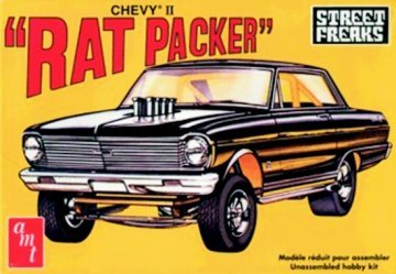 AMT #38452 Chevy II Rat Packer Street Freaks 1/25 Scale Plastic Model Kit. Needs Assembly