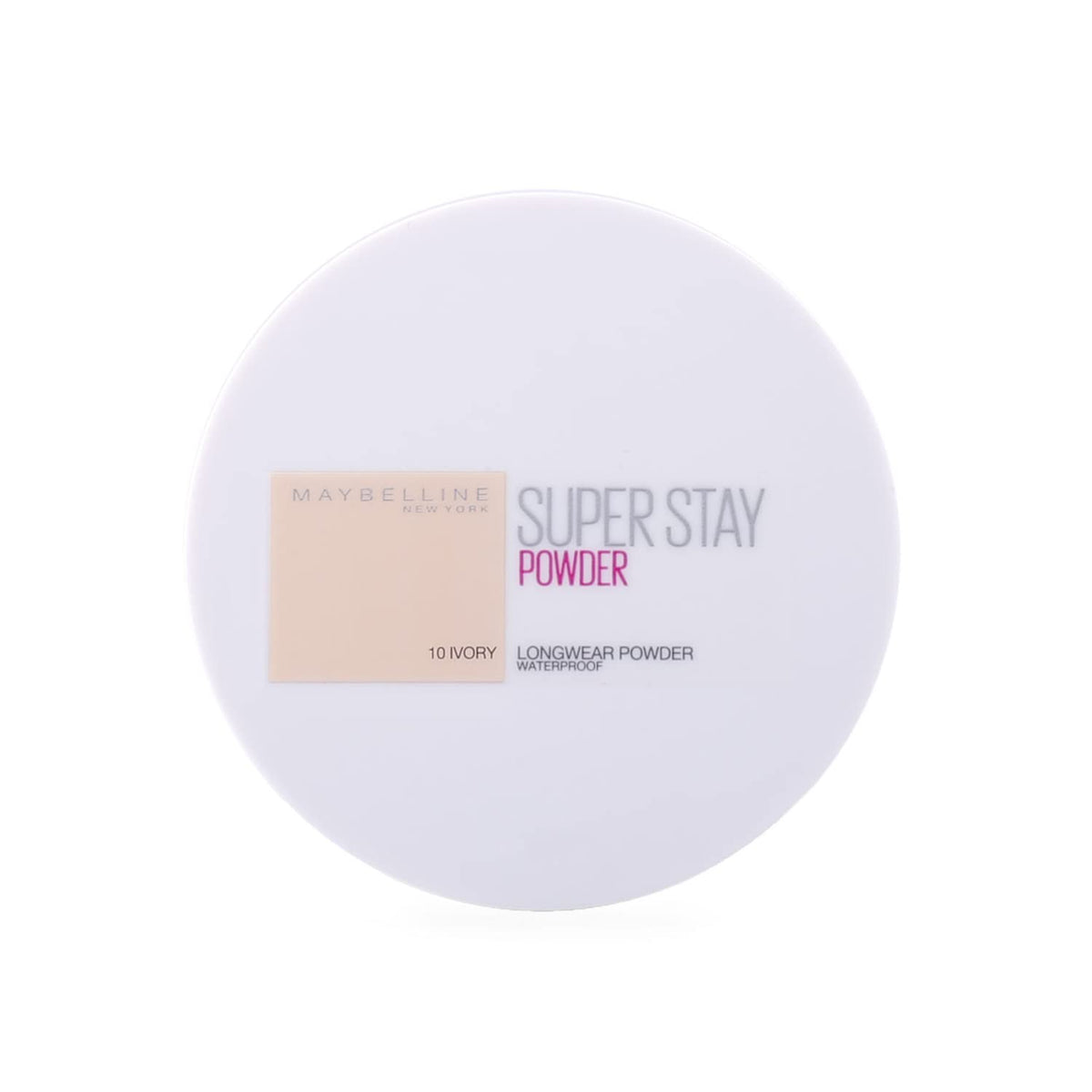 Maybelline SuperStay 16 Hour Powder, Ivory Number 010, 9 G