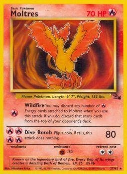 Pokemon - Moltres (27) - Fossil