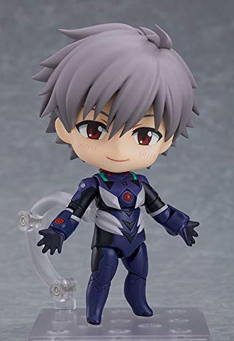 Good Smile Rebuild of Evangelion: Kaworu Nagisa (Plugsuit Version) Nendoroid Action Figure, Multicolor