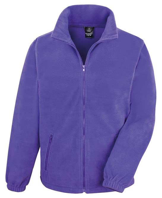 Result R220M Mens Core Fleece Jacket - Purple - XL