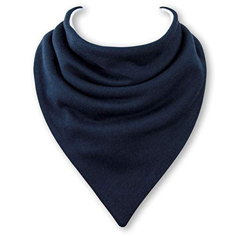 Baby Bandana Dribble Bib in NAVY BLUE by Babble Kids