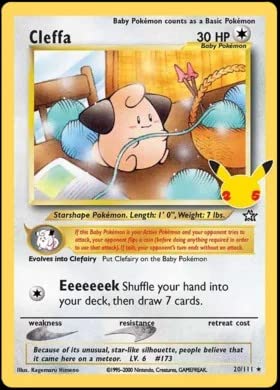 Pokemon - Cleffa 20/111 - Celebrations Classic Collection