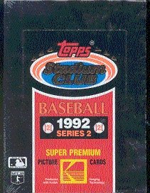 1992 Topps Stadium Series 2 Baseball Hobby Box - 36P