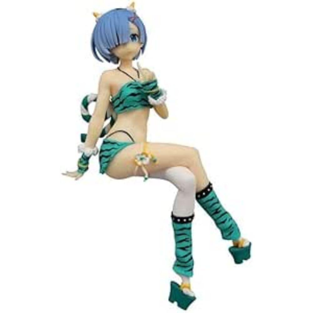 Furyu Re:Zero Statuette PVC Noodle Stopper Rem Demon Costume Another Color Ver. 16 cm