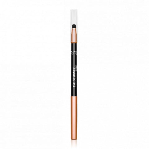 M. Asam MAGIC FINISH EYE DESIGNER Black - waterproof eyeliner for a long-lasting & color-intensive result with integrated sponge for easy blending, eye make-up, 0.01 Oz