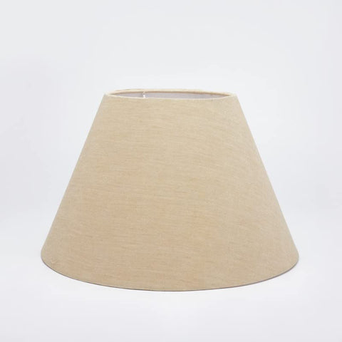 Asian BTR Crafts Big Conical Lamp Shade, 14 inches, Standard Size (Beige)