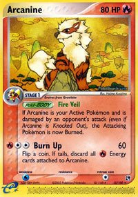 Pokemon - Arcanine (15) - EX Sandstorm