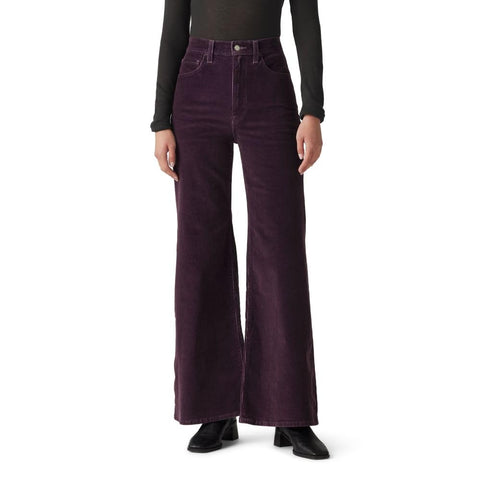 Levi's Women's Ribcage Bell Bottom Jeans, (New) Plum Perfect