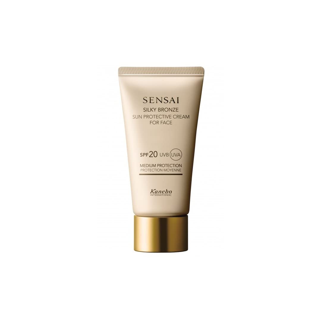 Sensai Bronze Sun Protective Cream for Face with SPF 20, Silky 50 ml