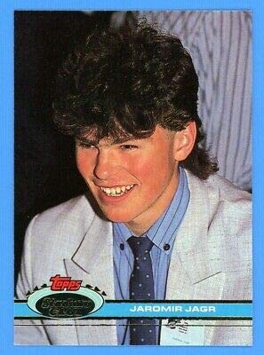 Jaromir Jagr (Hockey Card) 1991-92 Topps Stadium Club - [Base] #343 (Mint Condition)