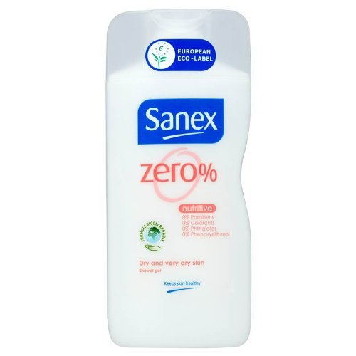 Sanex Zero% Shower Gel Nutritive Dry and Very Dry Skin 250ml