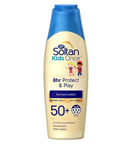 Soltan Once Kids 8hr Protect & Play lotion SPF50+ 200ml