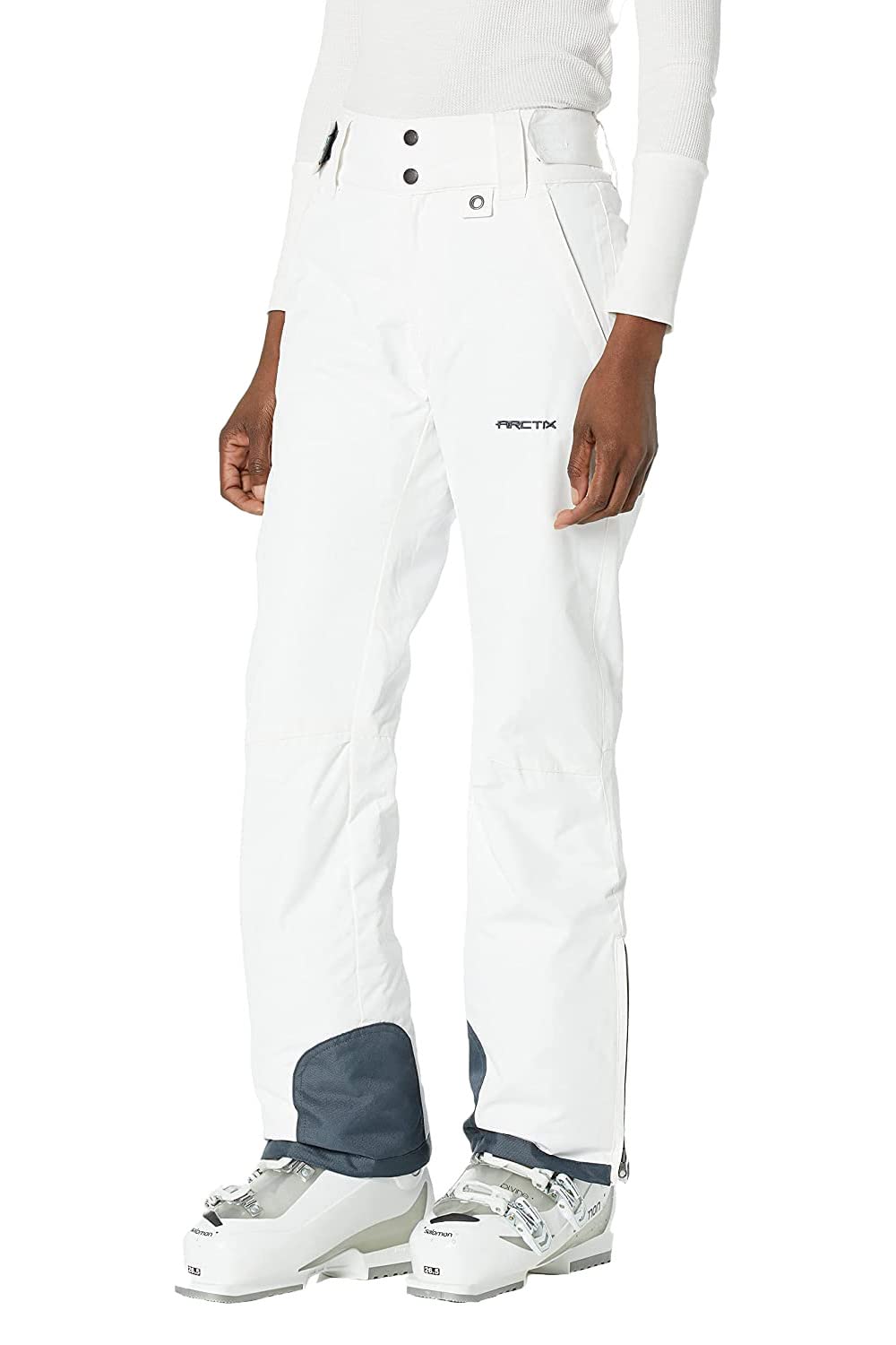 Arctix Women's Insulated Snow Pants, White, X-Large/27" Inseam