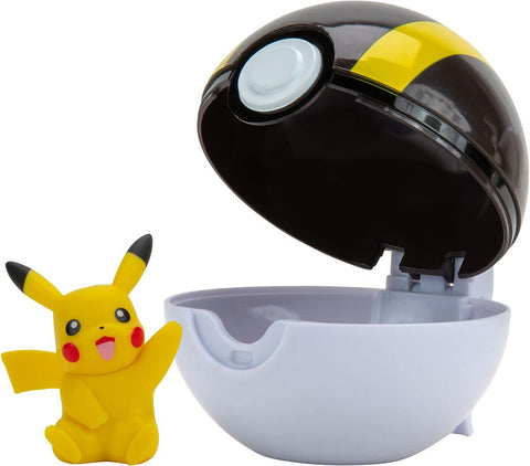 PokÃƒÆ’Ã†â€™Ãƒâ€ Ã¢â‚¬â„¢ÃƒÆ’Ã¢â‚¬Å¡Ãƒâ€šÃ‚Â©mon PKW2654 - Clip 'n'Go PokÃƒÆ’Ã†â€™Ãƒâ€ Ã¢â‚¬â„¢ÃƒÆ’Ã¢â‚¬Å¡Ãƒâ€šÃ‚Â©ball - Pikachu and Ultraball, Official PokÃƒÆ’Ã†â€™Ãƒâ€ Ã¢â‚¬â„¢ÃƒÆ’Ã¢â‚¬Å¡Ãƒâ€šÃ‚Â©ball with Movable 5 cm Figure