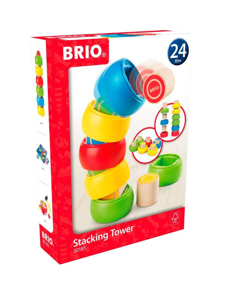 BRIO Infant & toddler - Tumble & Stacking Tower