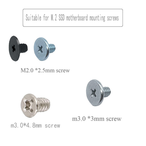 m.2 Screws Kit,PCIe NVMe M.2 SSD Mounting Screws ÃƒÆ’Ã†â€™Ãƒâ€ Ã¢â‚¬â„¢ÃƒÆ’Ã¢â‚¬Å¡Ãƒâ€šÃ‚Â¯ÃƒÆ’Ã†â€™ÃƒÂ¢Ã¢â€šÂ¬Ã…Â¡ÃƒÆ’Ã¢â‚¬Å¡Ãƒâ€šÃ‚Â¼ÃƒÆ’Ã†â€™ÃƒÂ¢Ã¢â€šÂ¬Ã‚Â¦ÃƒÆ’Ã‚Â¢ÃƒÂ¢Ã¢â‚¬Å¡Ã‚Â¬ÃƒÂ¢Ã¢â‚¬Å¾Ã‚Â¢Multi-Specification Hard Disk mounting Screws