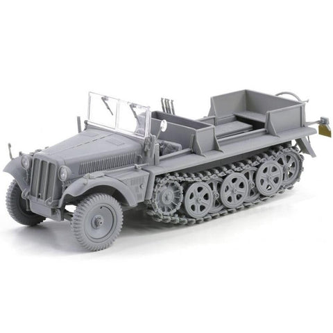 Dragon Models Sd.Kfz.10 Ausf.B, 1942 Production Model Building Kit, Scale 1/35