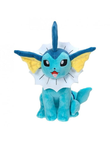 Pokémon 8-Inch Vaporeon Plush - Adorable, Ultra-Soft, Plush Toy, Perfect for Playing & Displaying - Gotta Catch ‘Em All