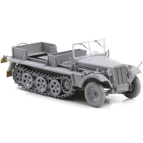 Dragon Models Sd.Kfz.10 Ausf.B, 1942 Production Model Building Kit, Scale 1/35