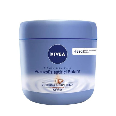 Nivea Irresistibly Smooth Body Cream Dry Skin Shea Butter 400 ml