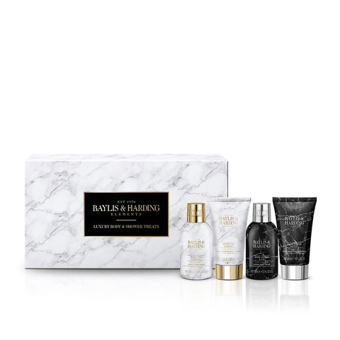 Baylis & Harding Elements Luxury Marble Effect Body & Shower Treats Gift Set - Vegan Friendly